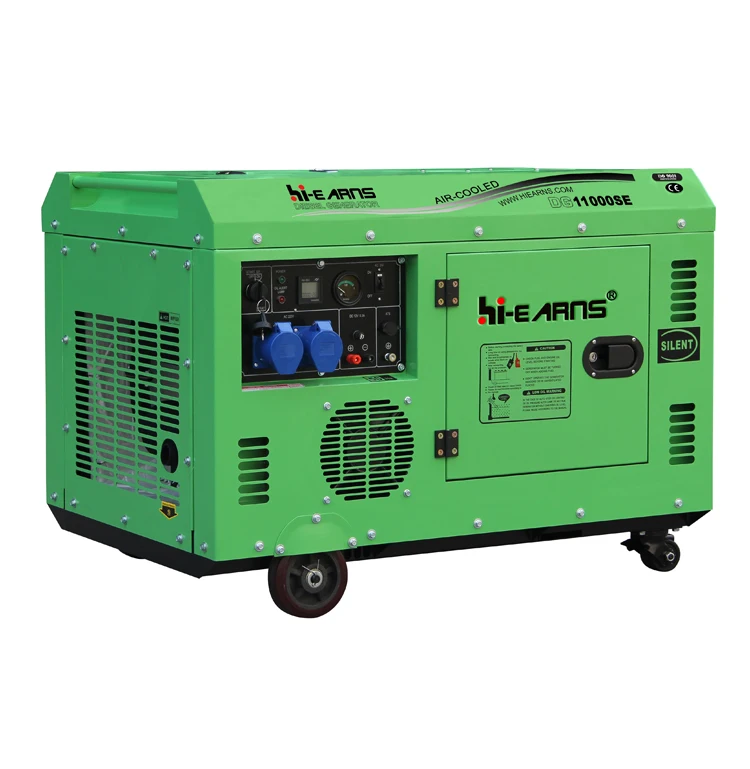 

hiearns DG11000SE 8KW 10KVA portable silent die·sel generator for home use