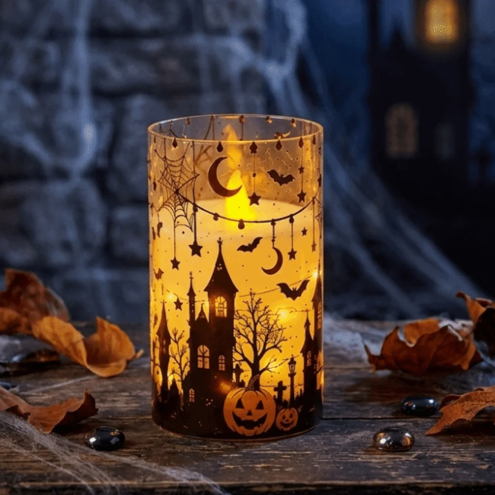 Creative LED Flameless Candles Battery Powered Decorative Electronic Candle Light Waterproof Cordless Swing Flameless Candles