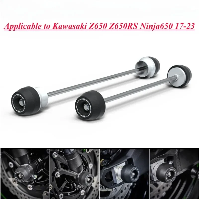 

Applicable To Kawasaki Z900 Z900RS SE 17-23 Modified Front and Rear Axle Protection Ball Front and Rear Wheel Anti-fall Ball,New