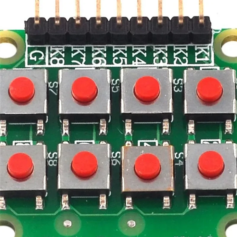 B50B-2X4 Tastiera 4X2 Tastiera 8 Pulsanti Scheda Chiave A Matrice Tastiera Pulsante Per Arduino AVR PIC 2X4 Modulo AVR PIC