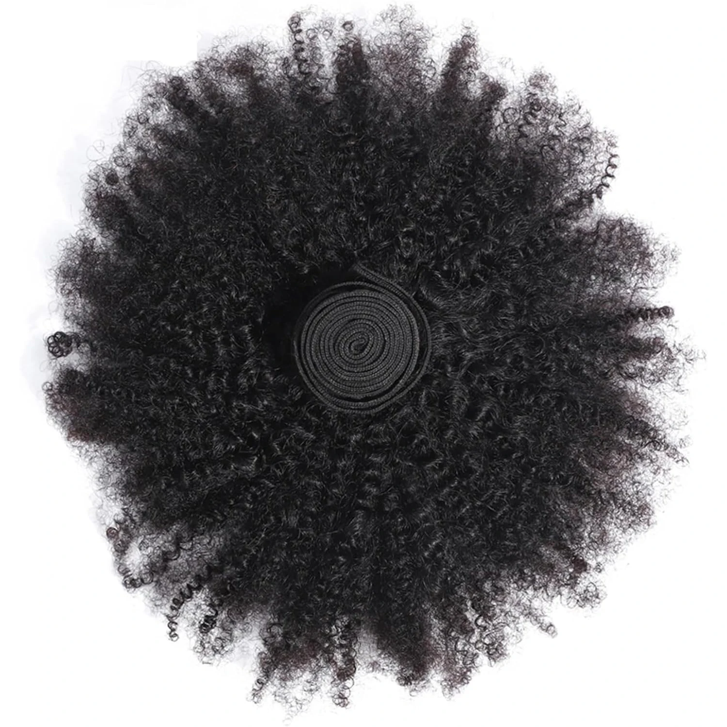 4 шт., кудрявые вьющиеся пучки натурального цвета, афро вьющиеся пучки человеческих волос, бразильские плетения, наращивание человеческих волос 14, 16, 18, 20 дюймов