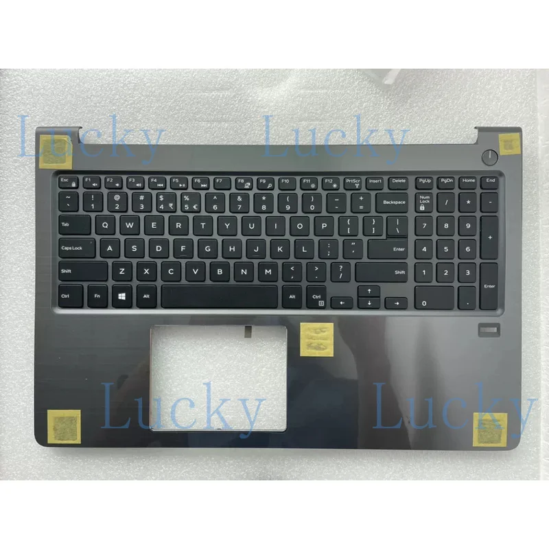 Z+  For Dell Vostro 15 5568 V5568 0FCN57 Fingerprint Hole Keyboard Headrest