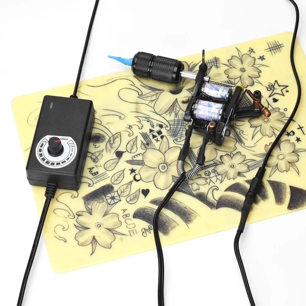 

Tattoo Power Regulator Supply Adapter Voltage Stabilizer Portable Tattooing Equipment Abs Plastic Supplies