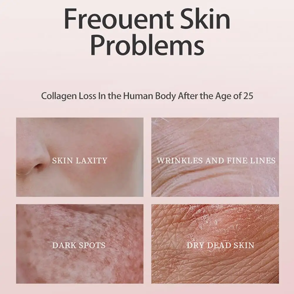 1/5/10 Uds bio-colágeno Real hidratación profunda parche máscara facial hidratante profunda nutritivo para el cuidado de la piel de las mujeres