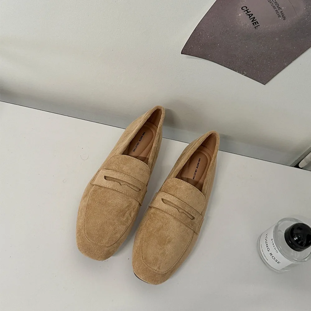 Flats Shoes Women's Single Shoes 2026 Spring Autumn New Casual Flats Fashion Loafers Women Flat Shoes view 4