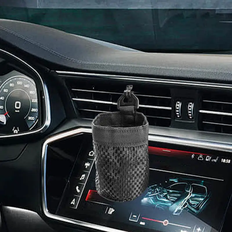 Car Pouch For Vent Air Vent Storage Purse Air Vent Pocket Bag Phone Holder Bag Portable Bottle Holder Space-Saving Pocket