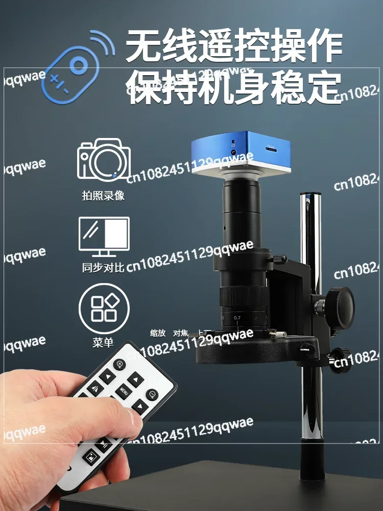 Measurement of 4K Camera, Industrial Microscope, Professional Grade Optical CCD, High Definition Electronic Magnifier