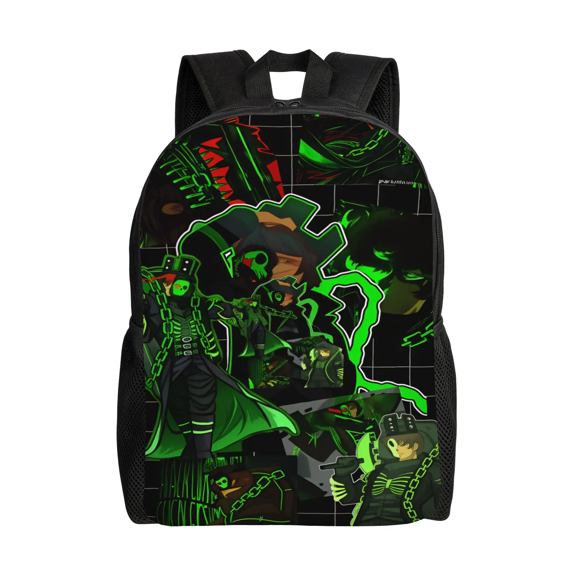 

1x1x1x1 forsaken Backpack Student Polyester Camping Backpacks Pattern Funny School Bags Rucksack