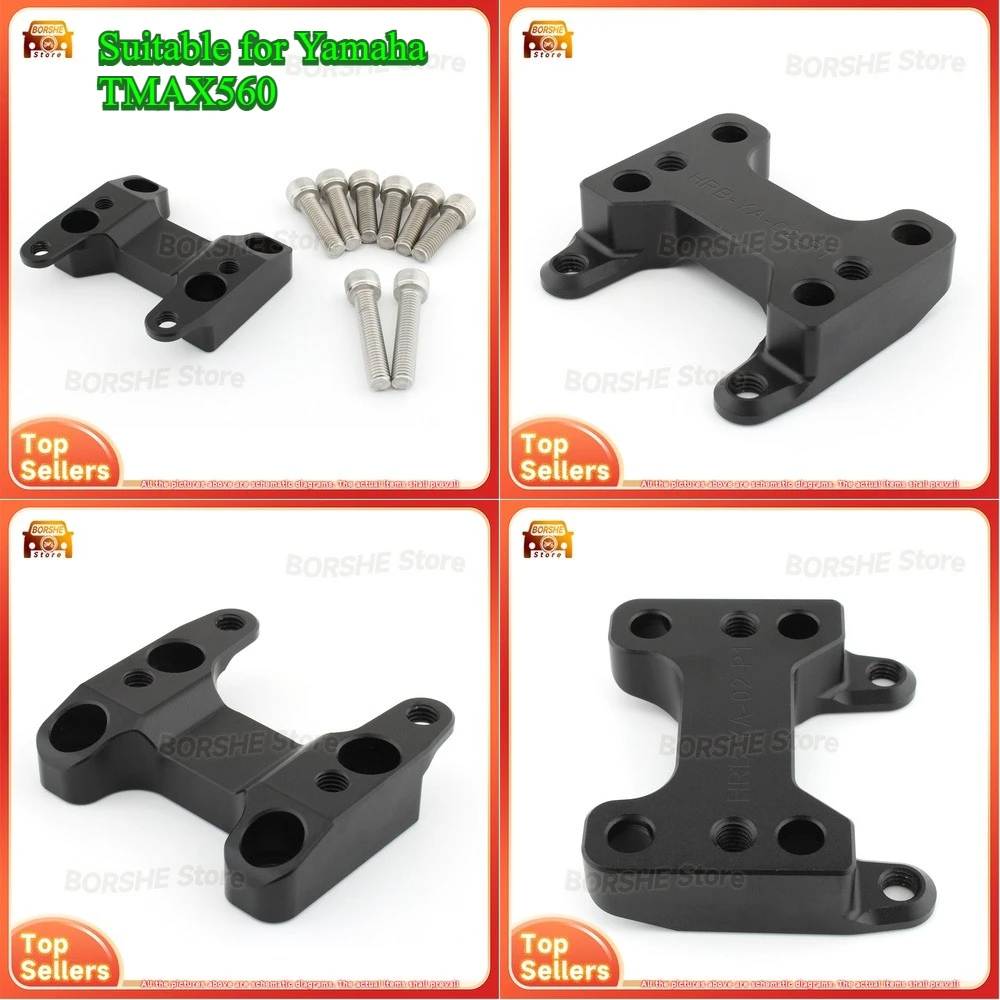 

2026 Motorcycle Handlebar Riser Kit Suitable for Yamaha TMAX560 Adjustable Handlebar Mount for Customization and Enhanced Riding