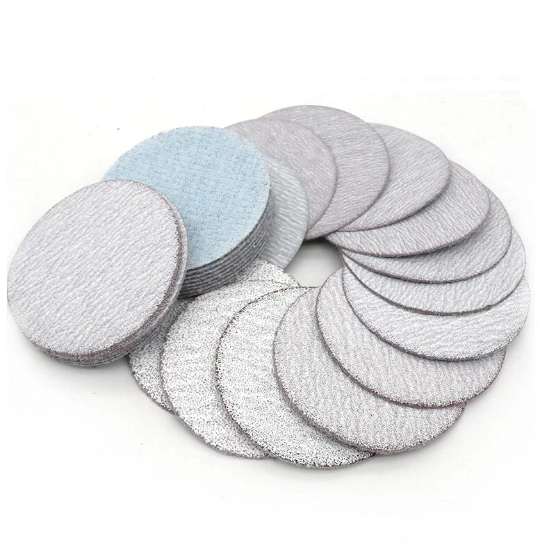 1/2/3/4/5/6/7 Inch Hook&Loop  Dry Abrasive Sanding Discs for Sanders Grinder Drill Attachment Rotary Tools Woodworking 60-1200#