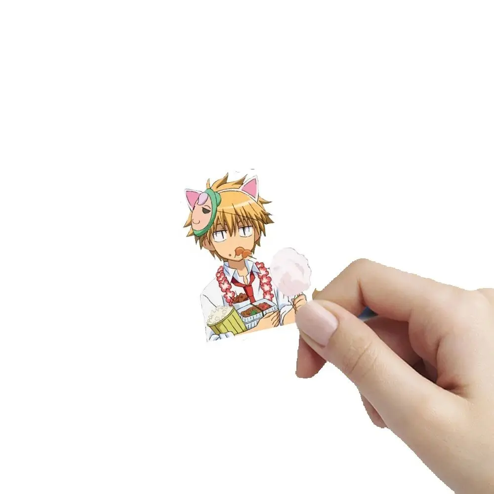 50PCS الكرتون أنيمي الرئيس خادمة الكبار الكتابة على الجدران ملصقات السيارات دفتر سكوتر ملصقات