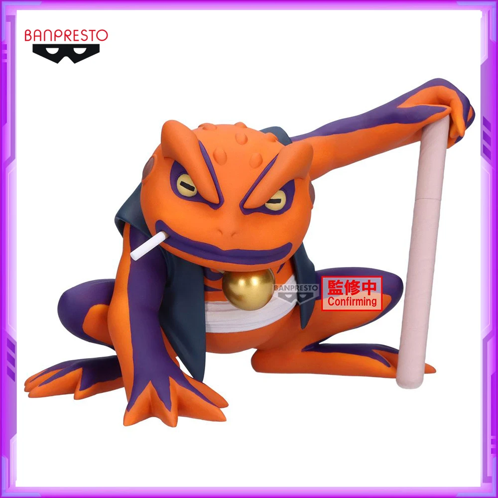 

Оригинальные Banpresto NARUTO SOFT VINYL Gamakichi ПВХ аниме фигурки экшн-фигурки модель игрушки подарок