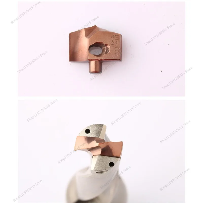 For Blade Carbide Saber Tooth Drill Bit Numerical Control Tungsten Steel Grinding Inner Cold Deep Hole Drilling Knife Grain