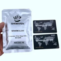 SHOWVEN 200g TI pó HC8200 com cartão do tempo do RF para a série Sparkular das máquinas