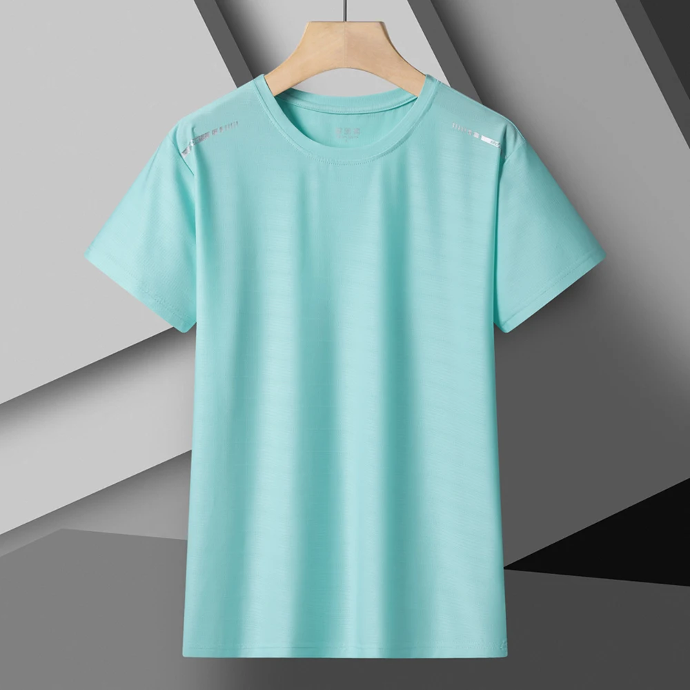 Women Quick-Drying Ice Silk Cool Reflective High Elastic  Breathable Sports T-Shirt Tees Fitness Gym Workout Shirt - view 3