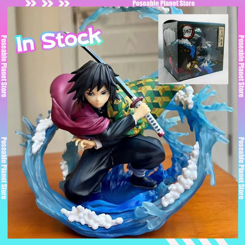 

В наличии 17 см Demon Slayer Zero Tomioka Giyuu, экшн-фигурка аниме, коллекция ПВХ, модель, статуя Kimetsu No Yaiba, подарки, игрушки