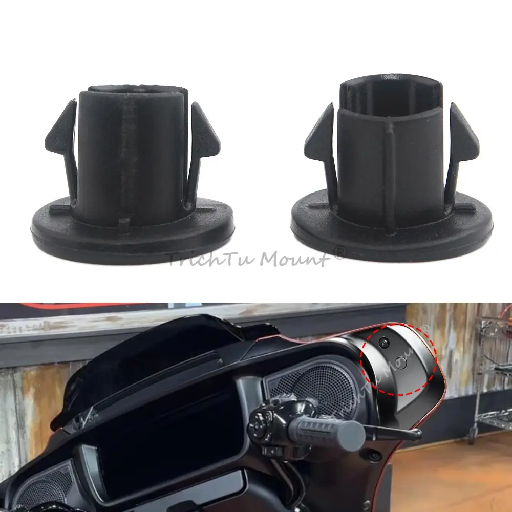 

Motorcycle Inner Fairing Mirror Hole Plug For Harley Davidson Touring Batwing Street Glide FLHX CVO FLHXSE 2023-2024 Accessories