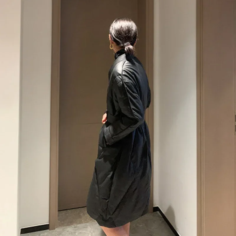 Jaket kulit asli wanita mantel kulit domba wanita musim gugur musim dingin jaket hangat wanita parka 2024 Mujeres Abrigos Pph1784