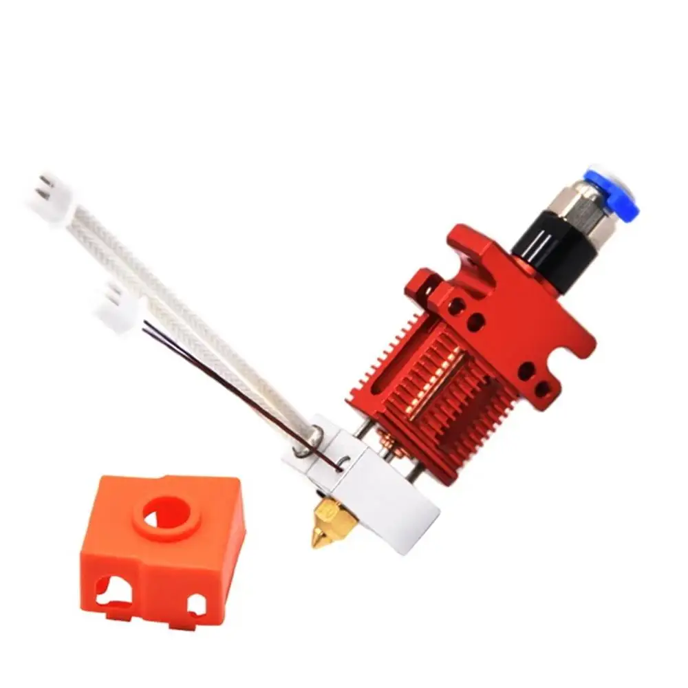 Drukarka 3D CR-6 zmontowana Hotend w pełni metalowa CR-6, zmontowana zestaw wytłaczarek dla CR6 SE CR-5 Ender-3 części do drukowania 3D