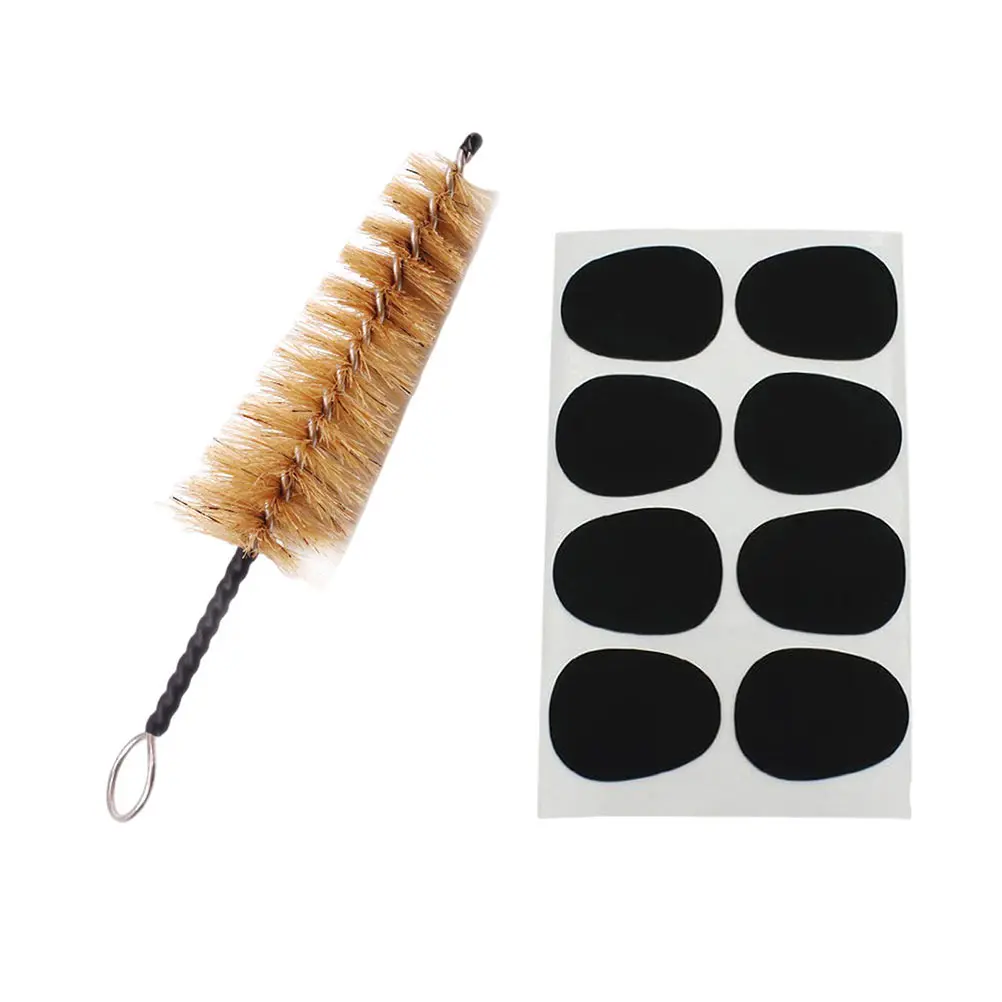 

1 set 1 Set Saxophone Mouthpiece Pads Cleaning Brush Kit Flexible Bristle For Instrument Care Sax Accessories Supplies