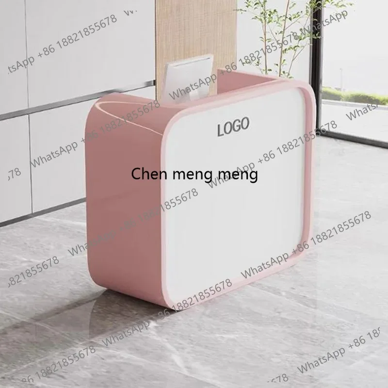 

Small Simple Reception Desks Welcome Nail Beauty Salon Reception Desks Unique Corner Mostrador De Tienda Commercial Furniture