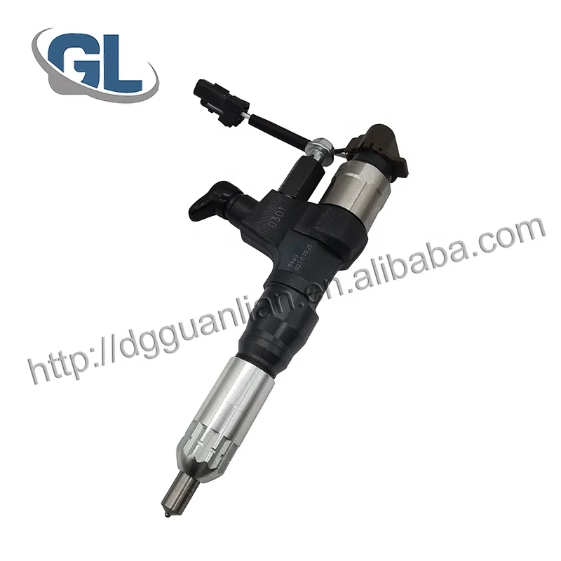 New Diesel Common Rail Injector 095000-5960 23670-E0300 23670-E0301 For Hino J07E J08