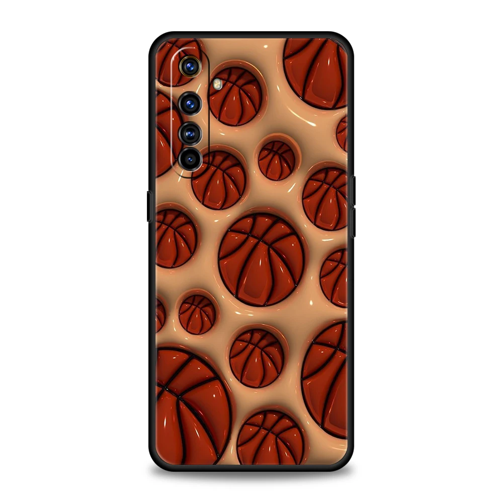 Cool Basketball Phone Case For Oppo A3S A15 A17 A31 A95 Find X5 X6 Pro A54 A53 A52 Reno 6 7 8 SE Z Pro 5G Silicone Cover Capas