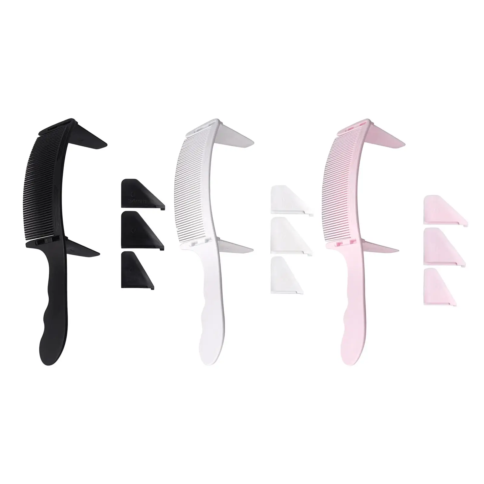 Hair Cutting Comb Hairdressing Tool Flat Top Styling Comb for Gradient Men