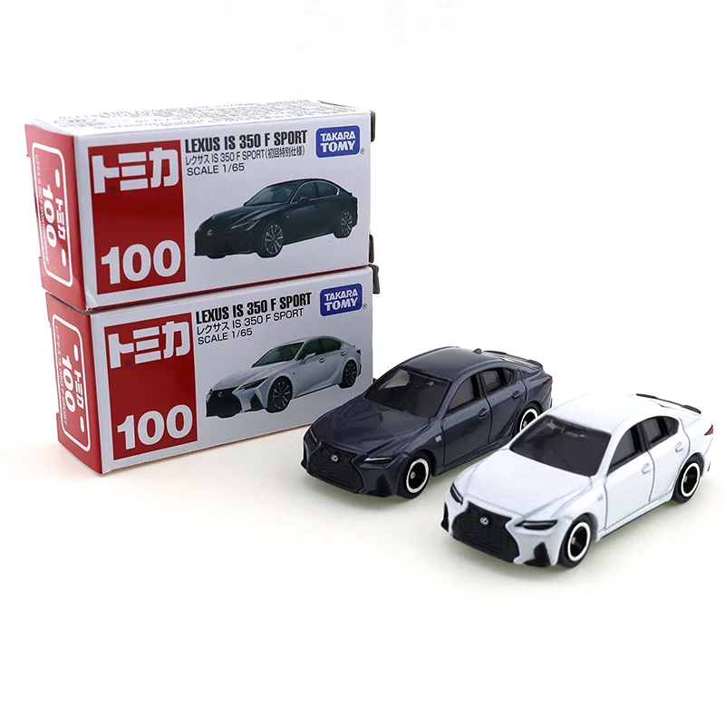 Takara Tomy Tomica  No.100 Lexus IS 350 F Sport (Box) Simulation Alloy Car Model Miniature Small Scale Car Model Decoration