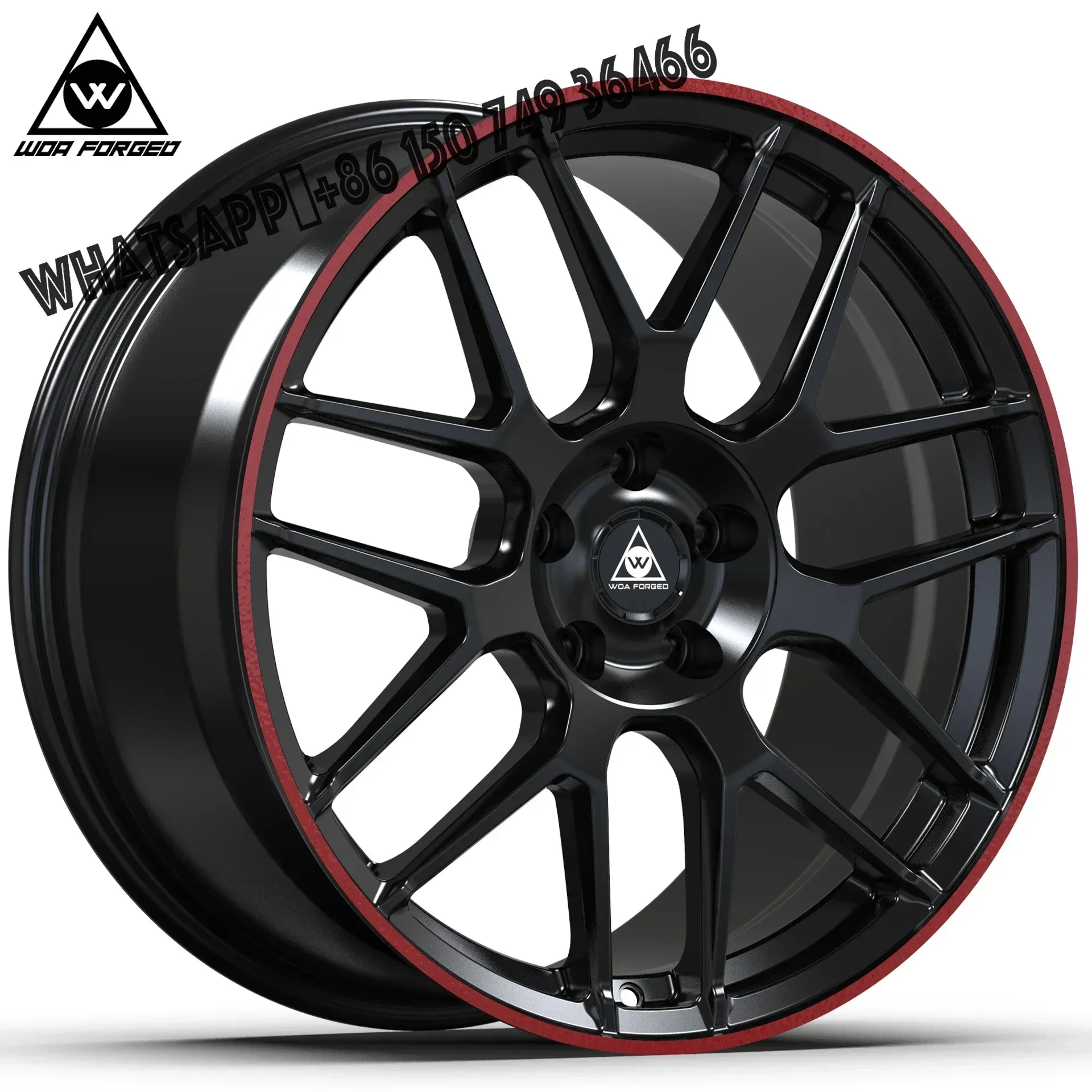 6061-T6 WOA FORGED Factory Wholesale 18 19 20 21 22 Inch 5x112 5x130 Forged Aluminum Alloy Wheel Rim for Benz