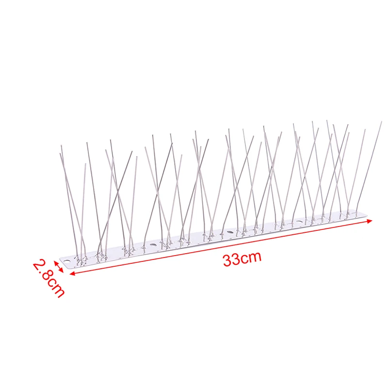 25cm ze stali nierdzewnej odstraszające ptaki kolce przyjazne dla środowiska narzędzie do odstraszania paznokci dla gołębi sowy płot