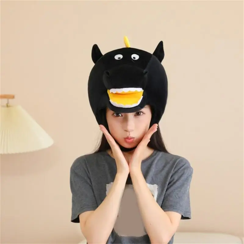 غطاء رأس مرن على شكل حصان لعروض الأطفال، قماش ناعم ومريح 6XDA