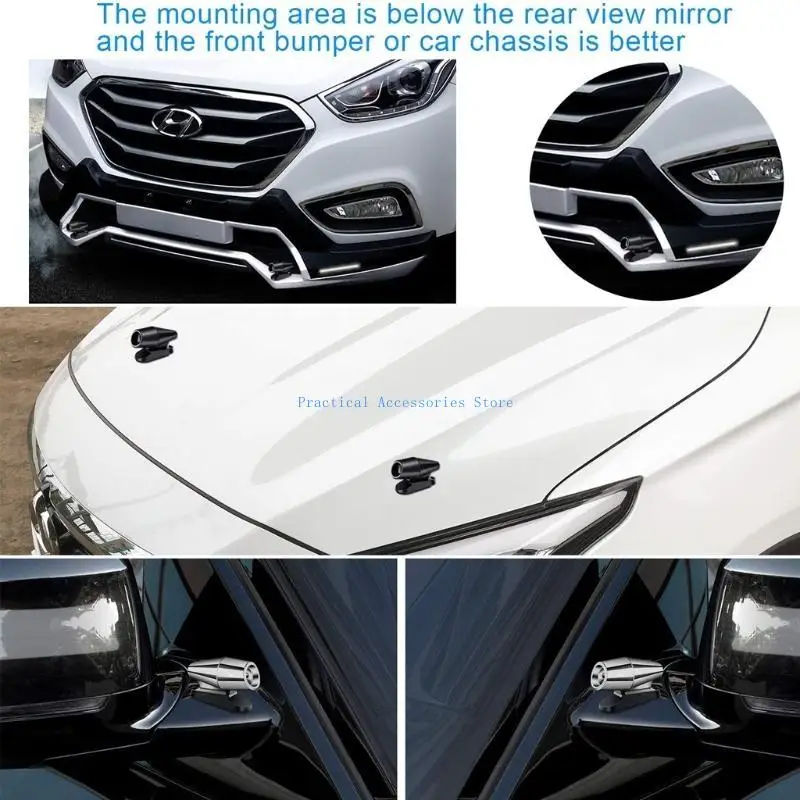 

U75E 2 Pack Deer Warning Devices Ultrasonic Wind Alert Warning