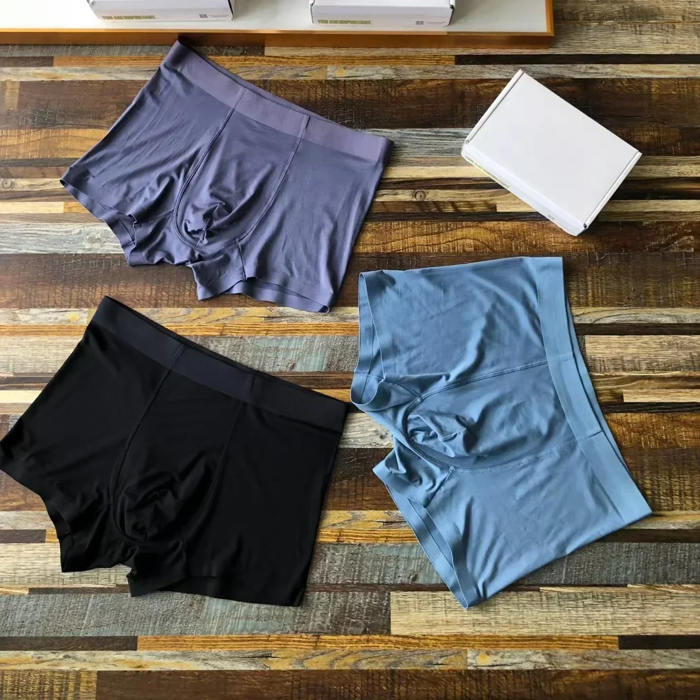 

Lemon 3pcs Men Underwear Boxer Fashion Sexy Underwear Antibacterial Soft Comfortable Underwear Brand Boxer Shorts Men's Panties