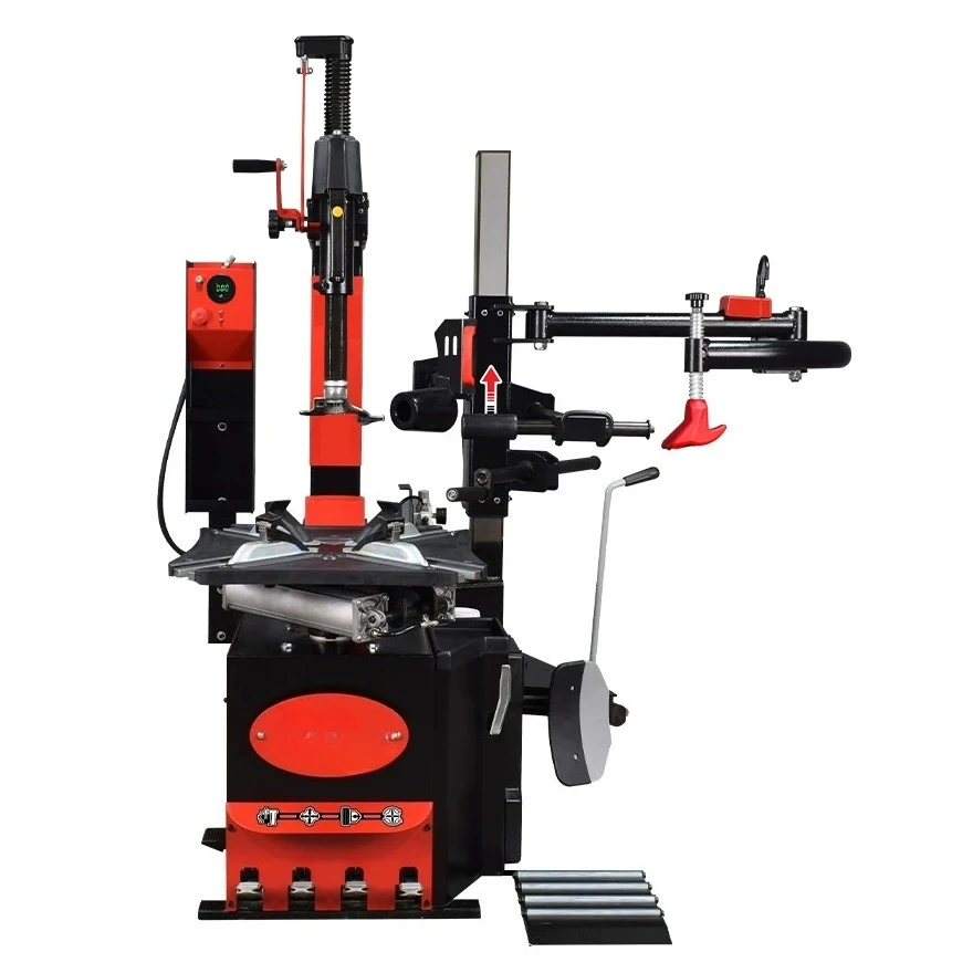 2026 Advanced 26 Nch Automatic Tire Changer with Auto Picker Efficient Tire Fitting Machine  Lean Back Tire Changer