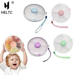 Rotating Snack Container Kids Snack Spinner Bundle Candy Box Portable Snack Storage Box Table Melon Seed Plate Storage Boxes