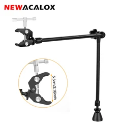 NEWACALOX Soldering Third Hand Tool PCB Fixture Clips Heat Gun Stand Rework Station Tool Helping Hands with Magnetic Base