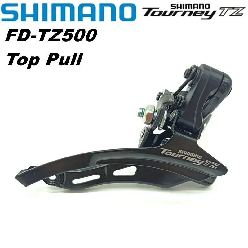 Shimano Tourney TZ FD-TZ500 Bike Front Derailleur Clamp Band Mount 31.8mm 6 7 Speed Top Pull Down Pull Original Part