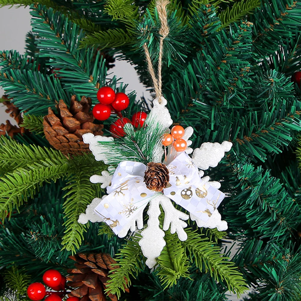 

Christmas Ornaments Pine Cone Creative Christmas Tree Decor Pendant Cherry Glass Hangable Ornaments Gift for Home Holiday Party