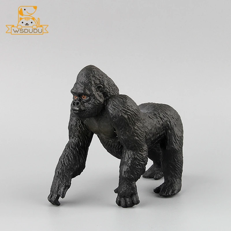 Gorilla Figures Mother Kid Orangutan Action Toy Baby Ape Animal Model Chimpanzee Figurines Cute Decoration Statue Children Gifts