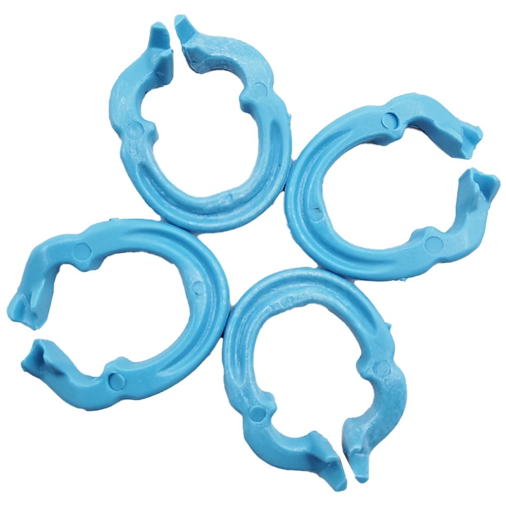 AG 4PCS Dental Resin Clamping Ring Separator Ring Sectional Contoured Metal Matrices Holder Matrix Fixed Clamp Autoclavable