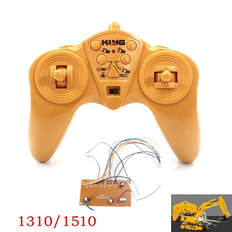 huina1310/1350/1510/1520/1530/1540/1550/1560 RC excavatorRC Dump truck replacement parts radio controller/receiver /track