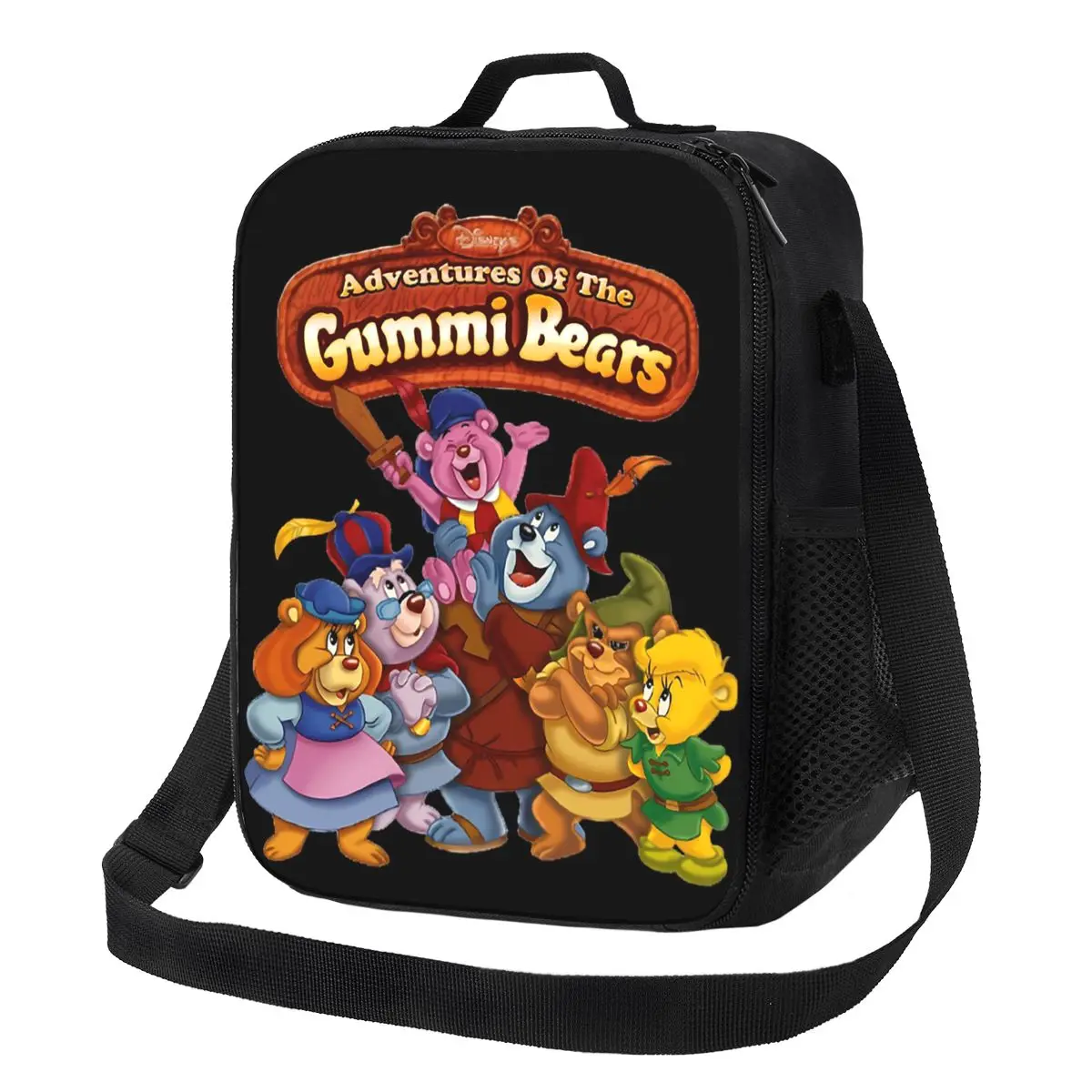 

Gummi Bears For Fans Lunch Bags Insulated Bento Box Portable Lunch Tote Resuable Picnic Bags Cooler Bag for Woman Kids Work