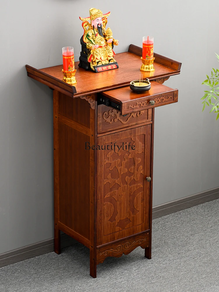 Fotai Household New Chinese-style Shentai Entrance Tribute Table Case