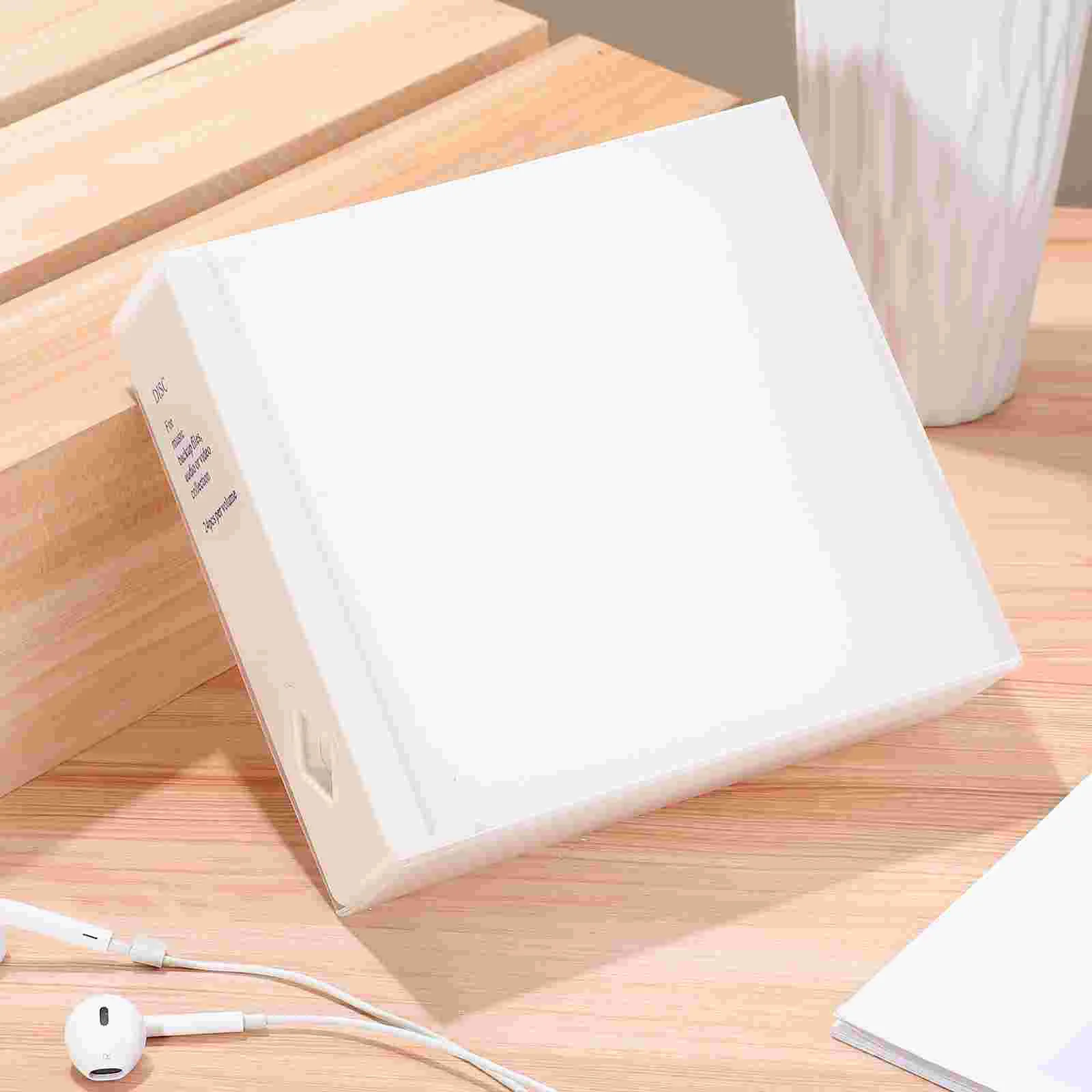 CD Case Practical CD Holder Simple Disc Storage Organizer Portable Storage Holder for Dorm Office Home
