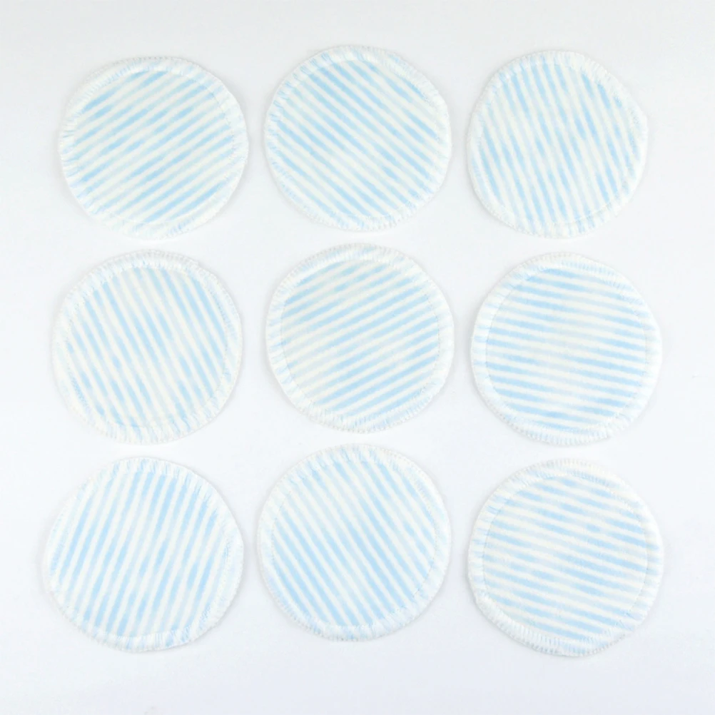 

12pcs Makeup Remover Pads Double Layer Bamboo Fiber Reusable Facial Cleaning Pads Travel Gym Suitabledry Oily Skin Cleansing