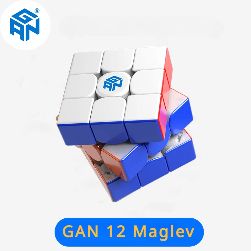 GAN12 Maglev UV 3x3 Speed Cube Stickerless Magnetic Speed Cube 3x3x3 Professional GAN 12 Fidget Toys Cubo Magico