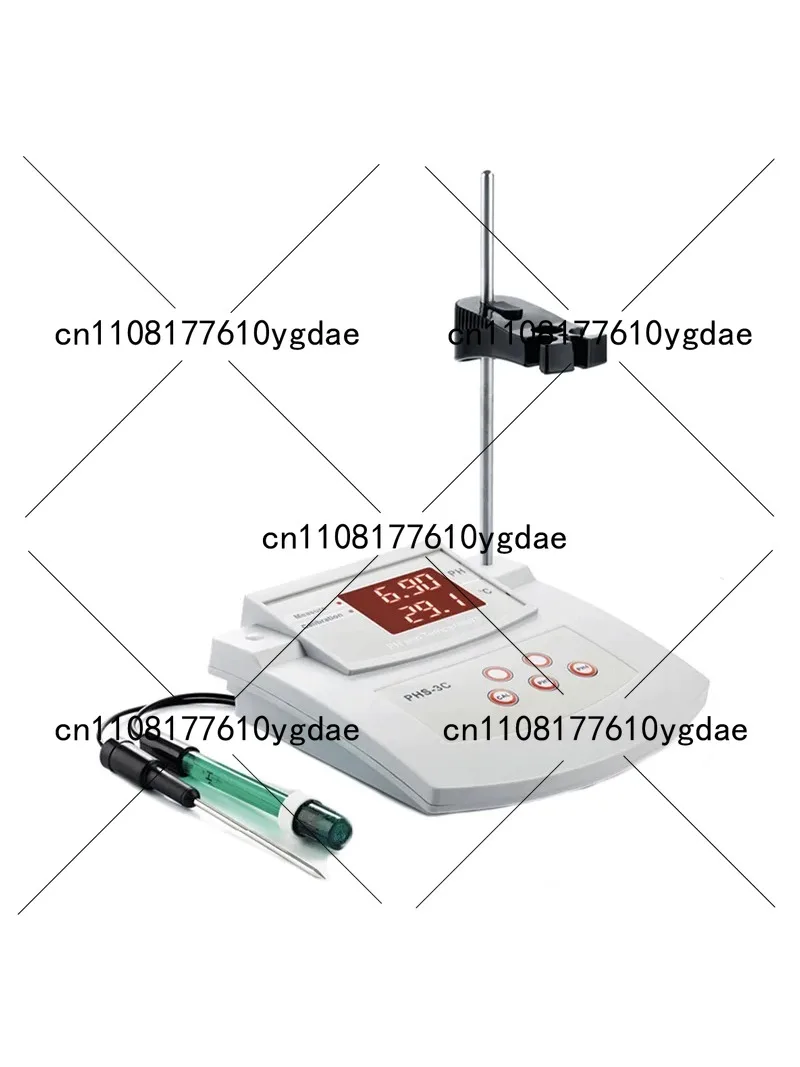 PHS-3C Benchtop High Accuracy Acidity Meter PH Test Pen PH Temperature Two-in-One Automatic Calibration Tester