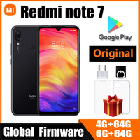 Xiaomi Redmi Note 7 Global firmware 6G 64G Smartphone Cell Phone1080x2340 Original used phone