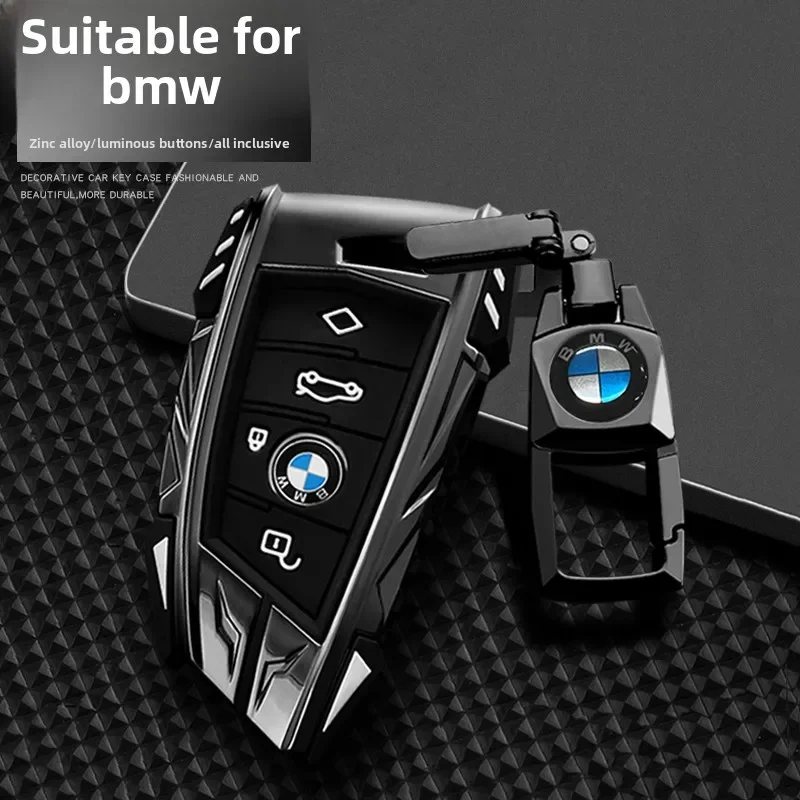 

Car Key Case Cover for BMW X1 X3 X4 X5 F15 X6 F16 G30 7 Series G11 F48 F39 520 525 f30 118i 218i 320i Car Interior Accessories